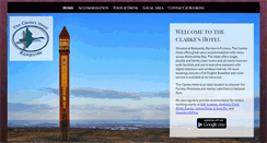 Desktop Screenshot of clarkeshotel.co.uk